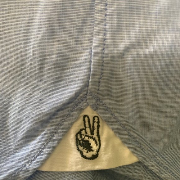 JOHN VARVATOS SLIM FIT BUTTON FRONT SHIRT 16 32/33 - Picture 5 of 5